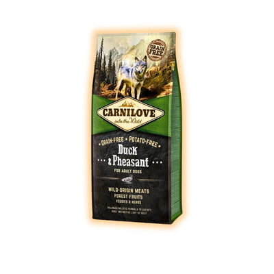 Cухий корм для собак Carnilove Duck & Pheasant 12 кг - качка та фазан - pawow.com.ua