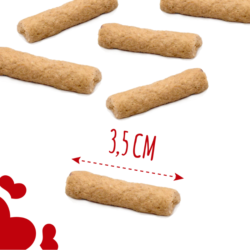 Розмір ласощів для собак від 3-х місяців Mavsy Freeze dried PATE OSTRICH WITH CRANBERRY SAUCE паштет зі страуса під журавлиним соусом