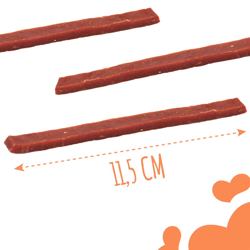 Розмір ласощів для собак Mavsy BEEF slice з яловичини