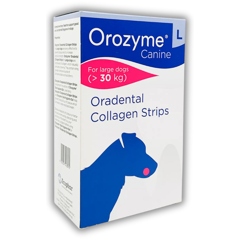 Orozyme - Жувальні смужки Орозим для гігієни ротової порожнини собак, L