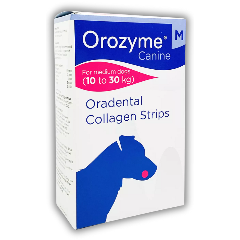 Orozyme - Жувальні смужки Орозим для гігієни ротової порожнини собак, M