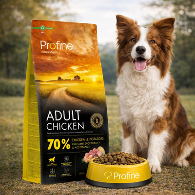 Сухий корм для собак Profine Adult - курка та картопля, промофото - pawow.com.ua