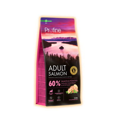 Cухий корм для собак Profine Adult 12 кг - лосось та картопля - pawow.com.ua