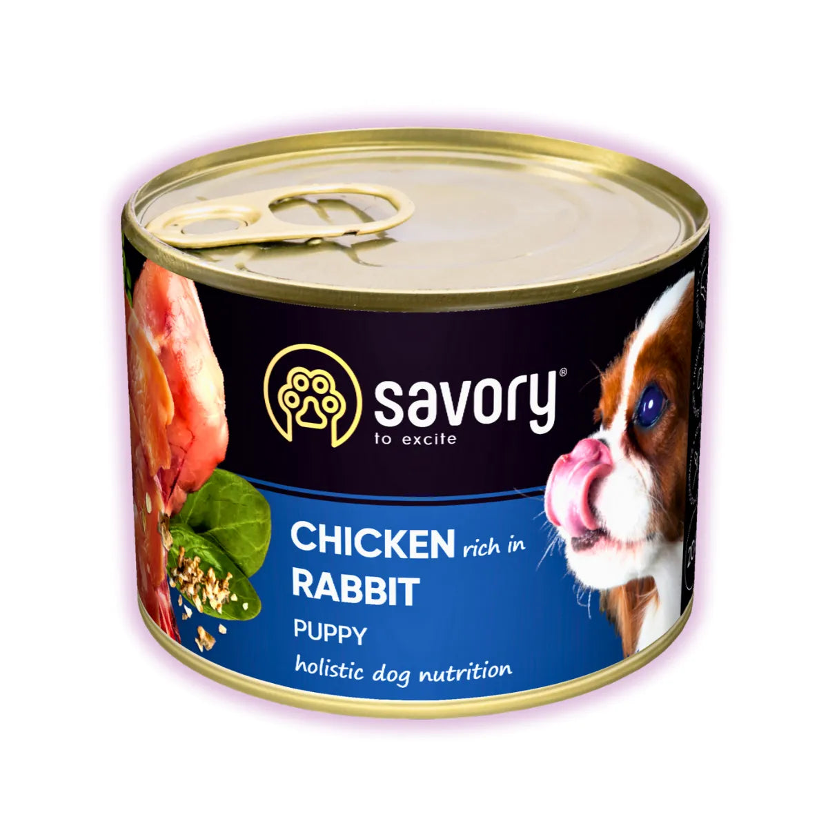 Savory Puppy вологий корм для цуценят 200 г - курка і кролик