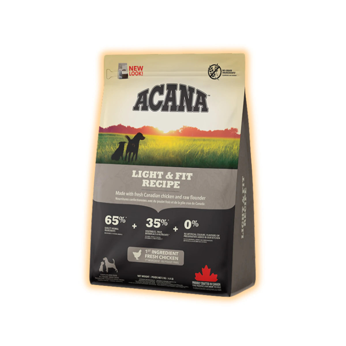 ACANA Light&Fit Recipe 2kg - pawow.com.ua