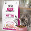 Сухий корм для кошенят Brit Care Grain Free Kitten Health Growth & Development - курка та індичка, промофото - pawow.com.ua