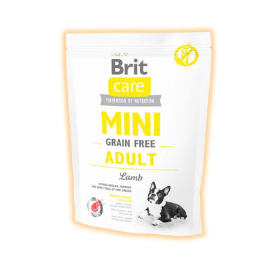 Brit Care Grain Free Mini Adult сухий корм для собак 400 г - ягня - pawow.com.ua