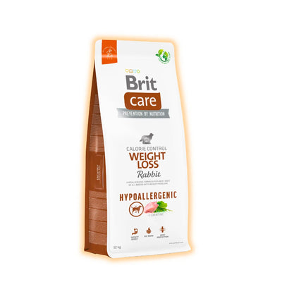 Brit Care Hypoallergenic Weight Loss сухий корм для собак 12 кг - кролик - pawow.com.ua