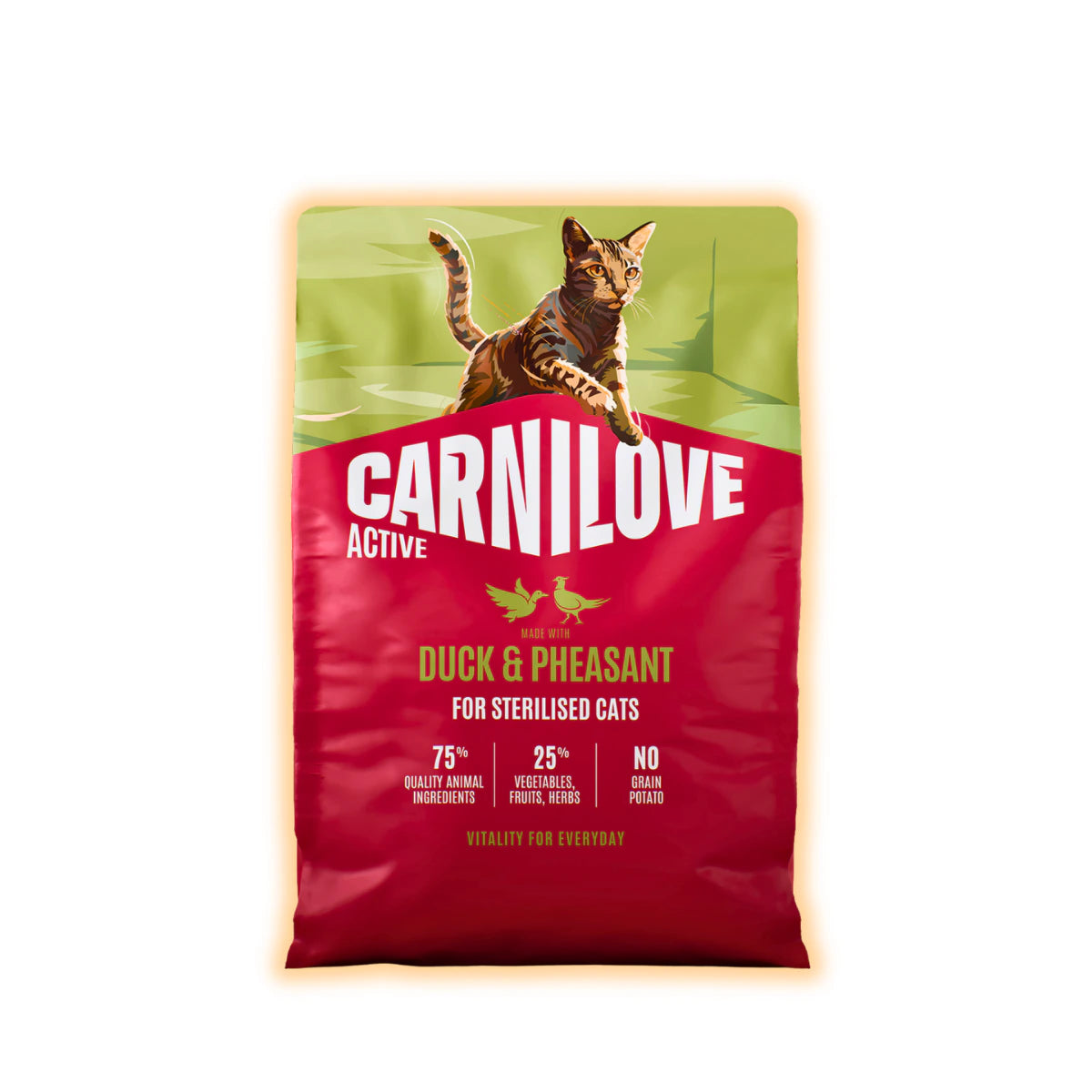 Корм сухий Carnilove Active Duck & Pheasant Sterilised для стерилізованих котів качка і фазан 2 кг - pawow.com.ua