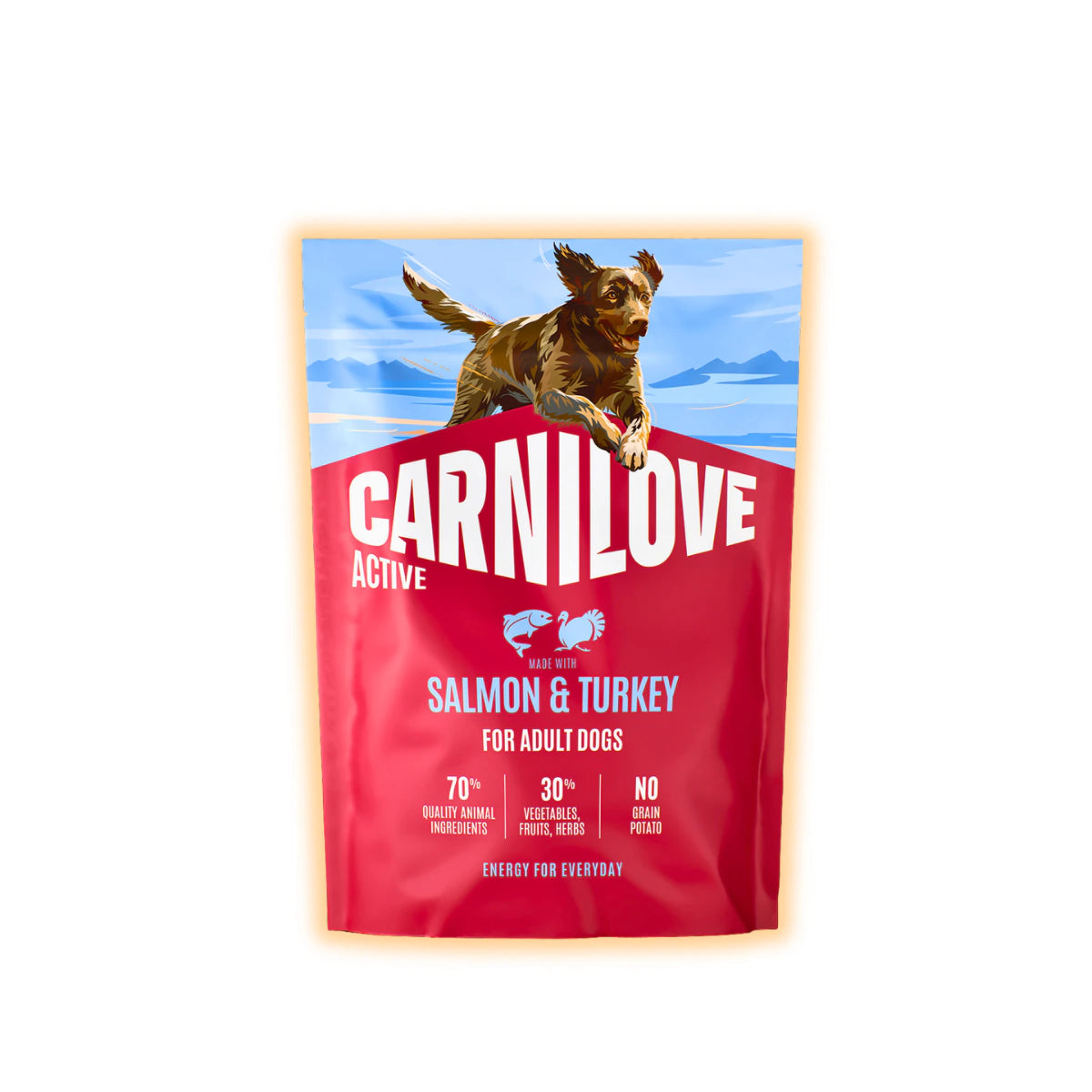 Корм сухий Carnilove Active Salmon & Turkey для cобак лосось та індичка 1.5 кг - pawow.com.ua