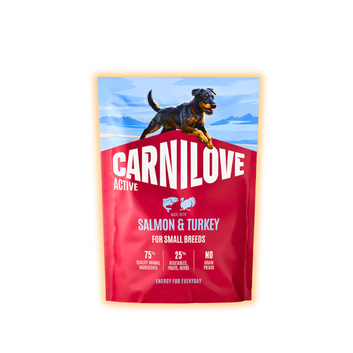 Корм сухий Carnilove Active Salmon & Turkey Small Breed для cобак малих порід лосось та індичка 1.5 кг - pawow.com.ua