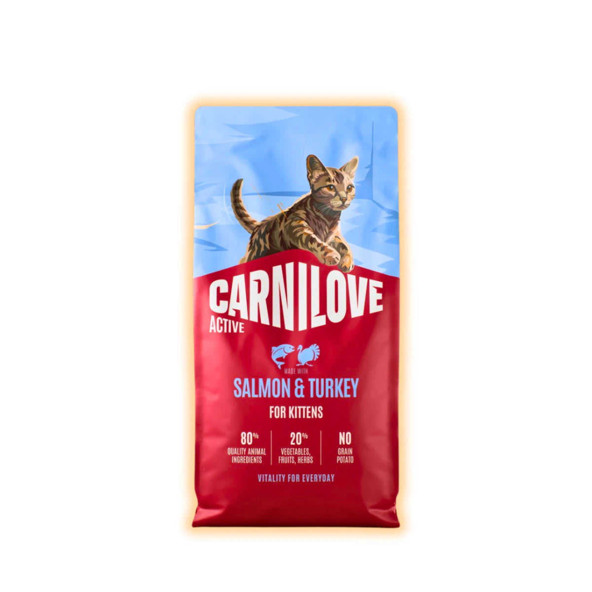 Корм сухий Carnilove Active Salmon & Turkey Kitten для кошенят лосось та індичка 6 кг - pawow.com.ua