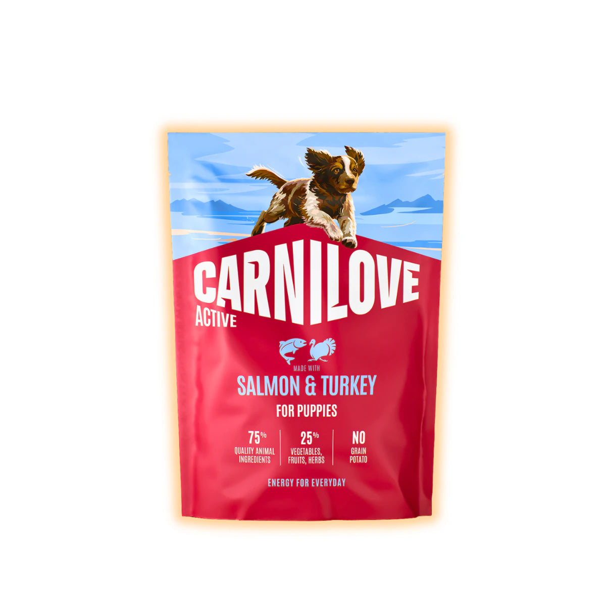 Carnilove Active Сухий корм з лососем та індичкою для цуценят усіх порід