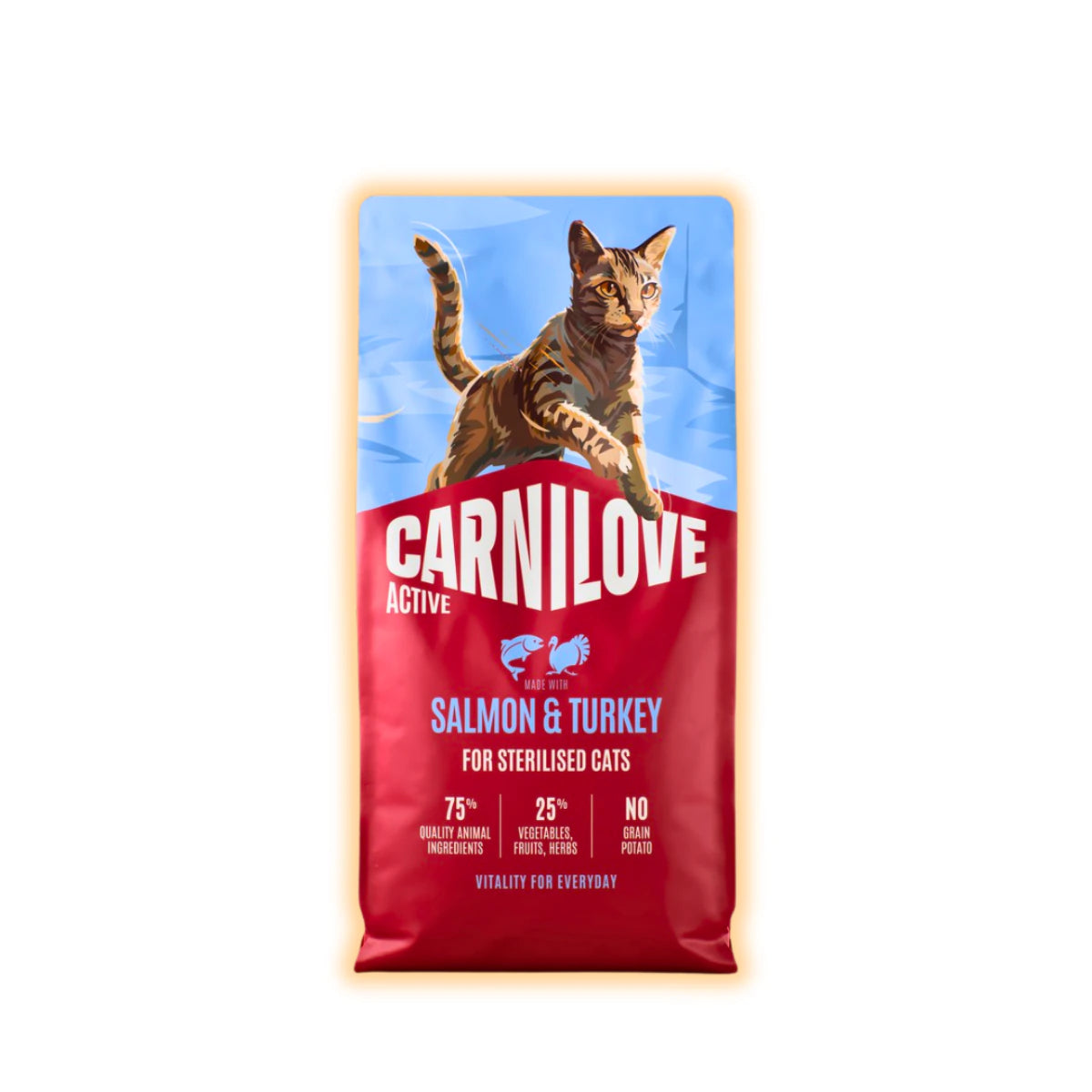 Корм сухий Carnilove Active Salmon & Turkey Sterilised для стерилізованих котів лосось та індичка 6 кг - pawow.com.ua