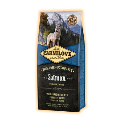 Cухий корм для собак Carnilove Salmon Adult 12 кг - лосось - pawow.com.ua