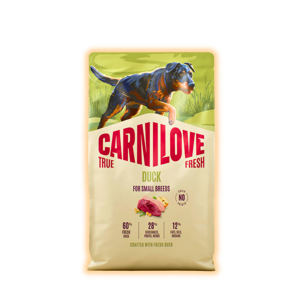 Корм сухий Carnilove True Fresh Duck Small Breed для cобак малих порід качка 4 кг - pawow.com.ua