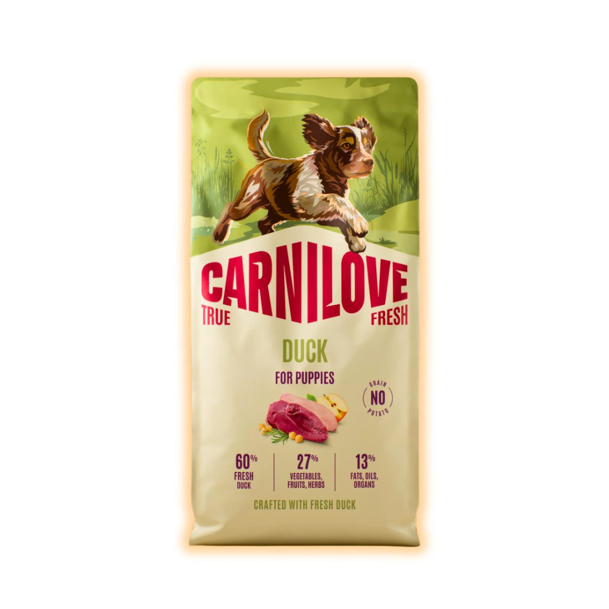 Корм сухий Carnilove True Fresh Puppy для цуценят качка 12 кг - pawow.com.ua