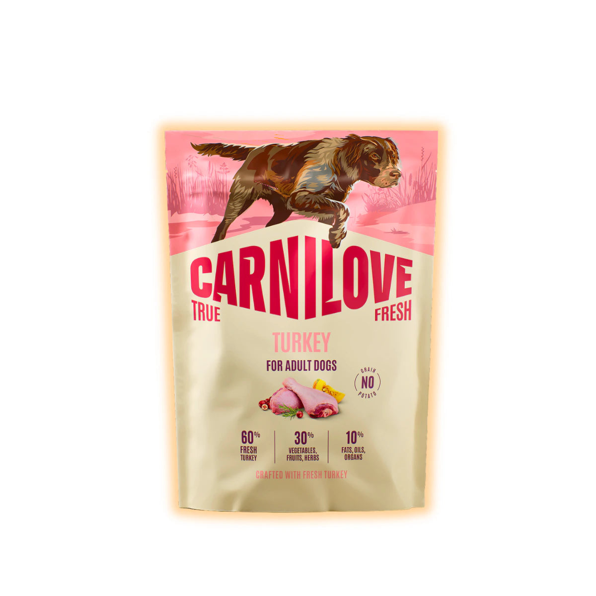 Корм сухий Carnilove True Fresh Turkey для cобак індичка 1.5 кг - pawow.com.ua