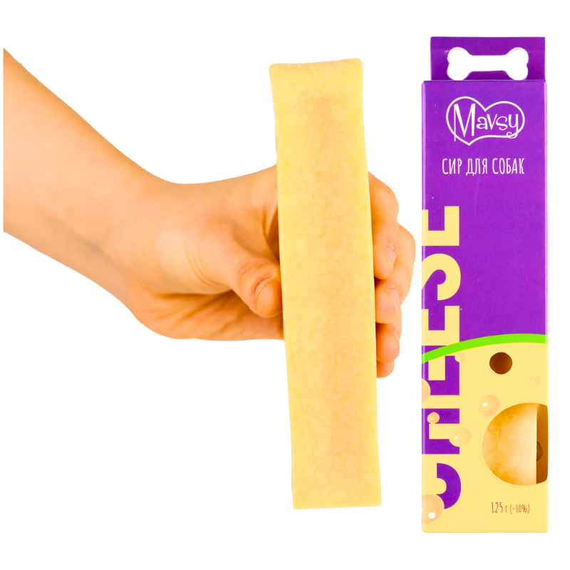 Упаковка ласощів Mavsy Cheese Stick 125г