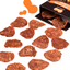 Упаковка ласощів для собак від 3-х місяців Mavsy Refined jerky DUCK CHIPS WITH CHIA SEEDS AND CARROTS чіпси з качки з насінням чіа та морквою