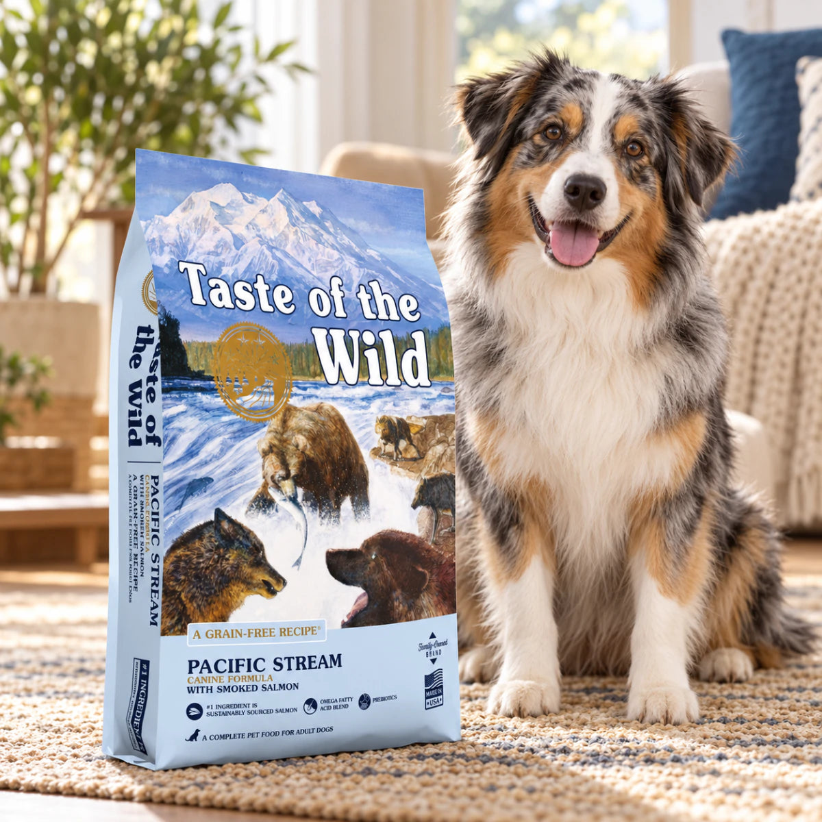 Taste of the Wild Pacific Stream Canine Formula, промофото - pawow.com.ua
