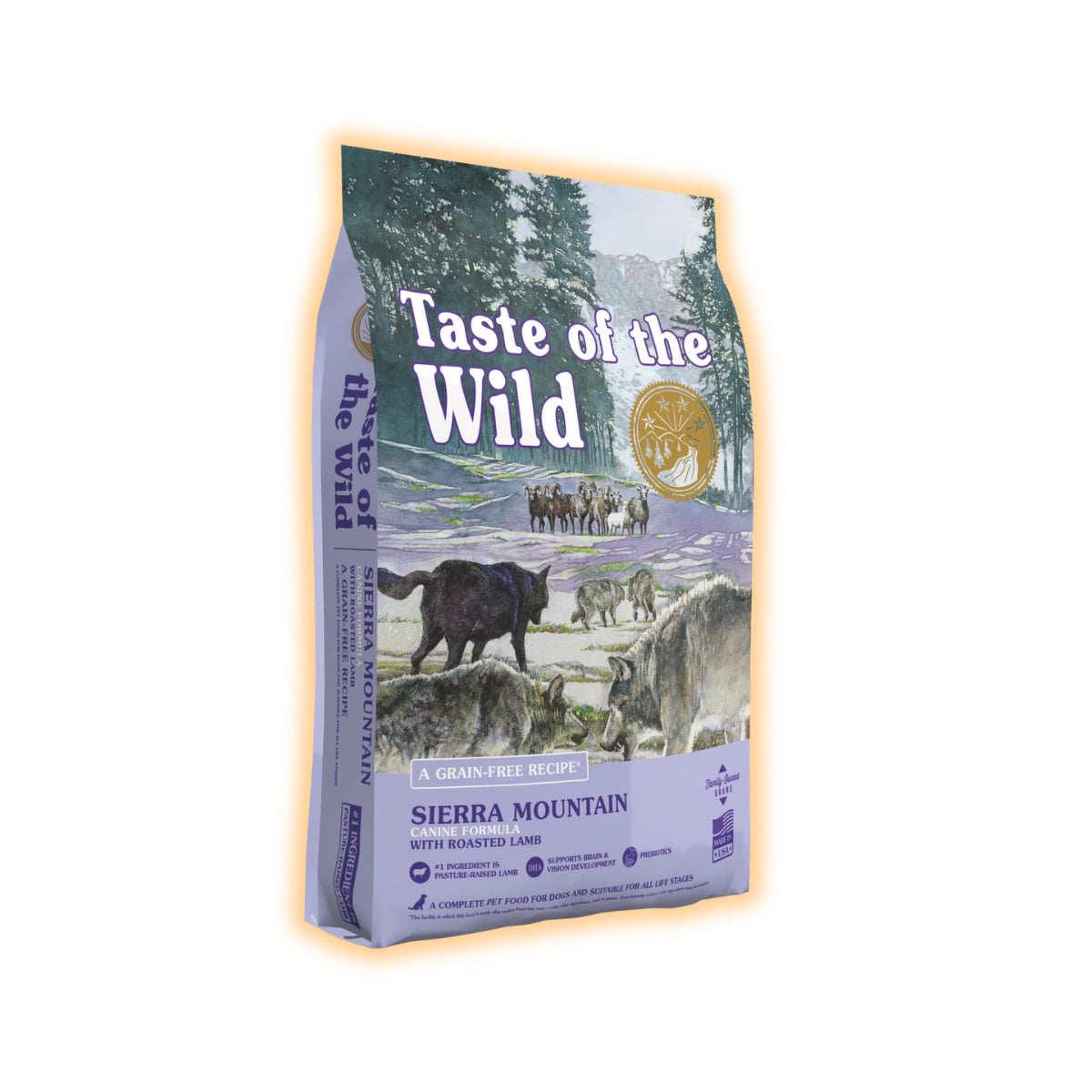 Taste of the Wild Sierra Mountain Canine Formula with roasted lamb - pawow.com.ua